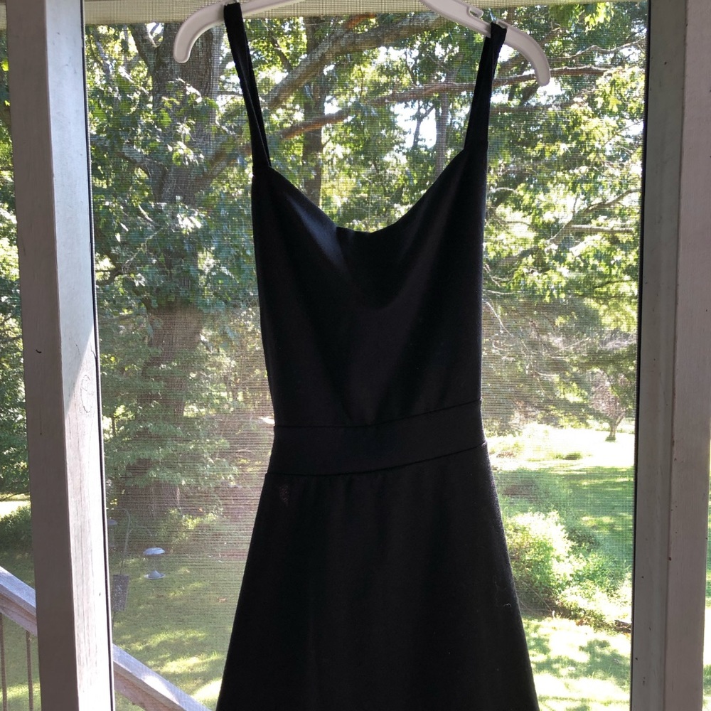 Black pinafore